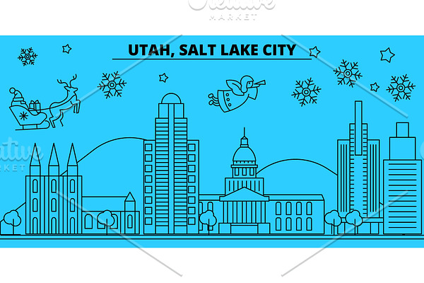 United States, Salt Lake City winter