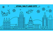 United States, Salt Lake City winter
