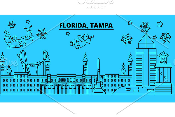 United States, Tampa winter holidays
