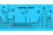 United States, Tampa winter holidays