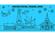 United States, Toledo winter