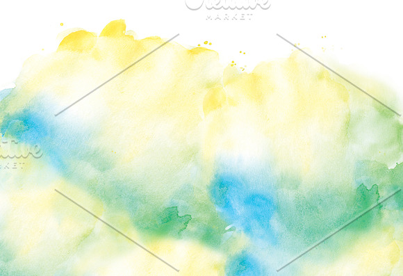 Watercolor spots in Textures - product preview 6