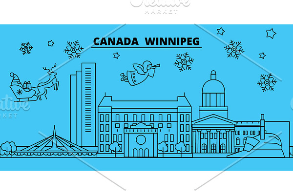 Canada, Winnipeg winter holidays