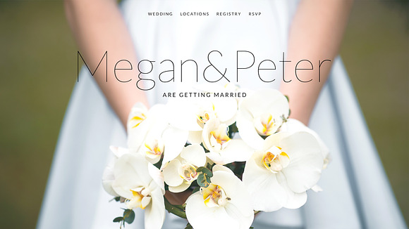 Wedding Social Media in Website Templates - product preview 1