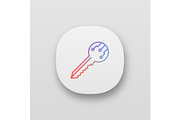 Private digital key app icon