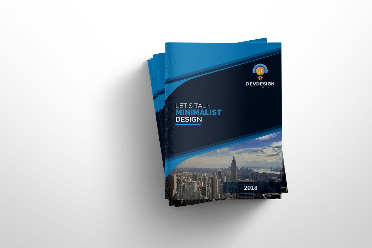 Corporate Brochure Design in Brochure Templates - product preview 8