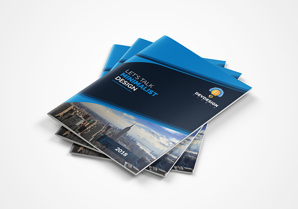 Corporate Brochure Design in Brochure Templates - product preview 4