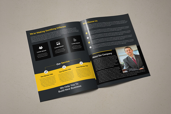 Creative Corporate Brochure Design in Brochure Templates - product preview 3