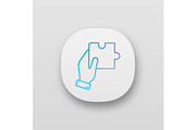 Finding solution app icon