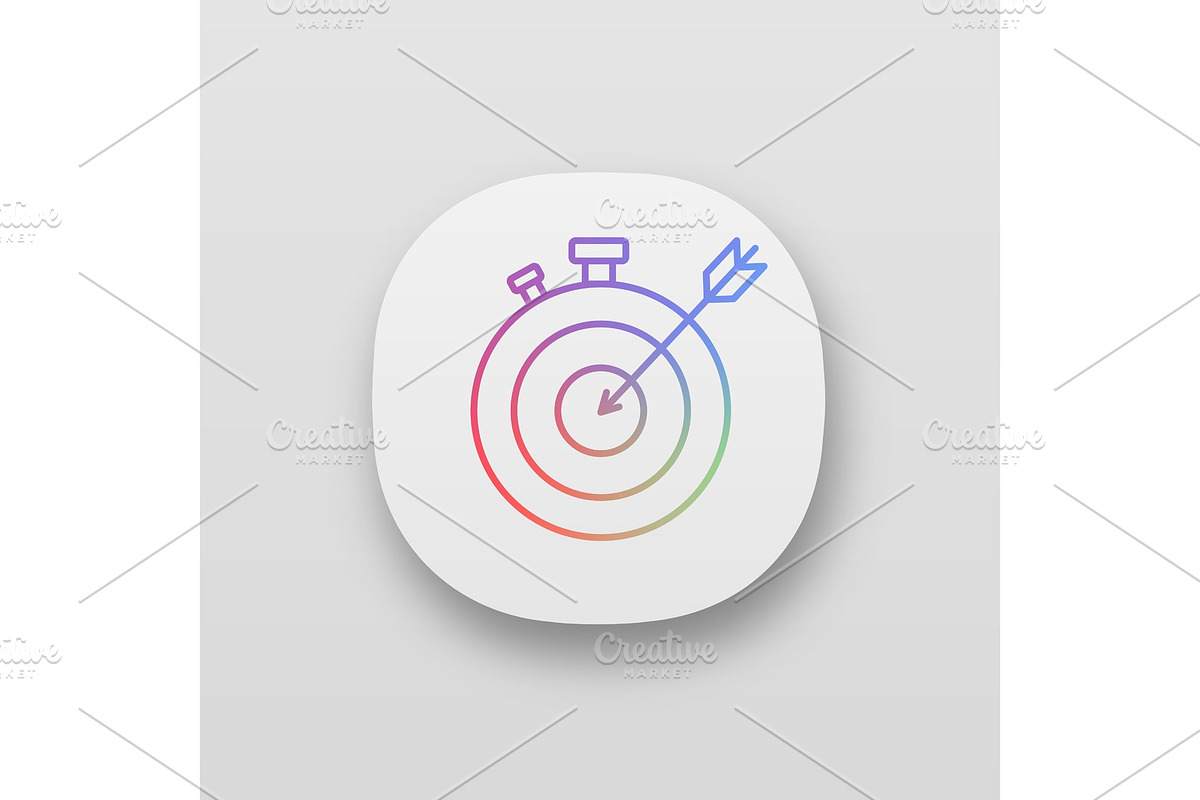 Smart goal app icon in Icons - product preview 8