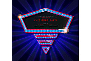 3 Invitations merry christmas party