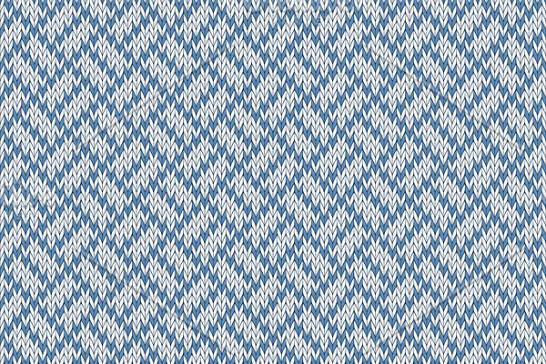 Snowy Paths. Seamless knit pattern