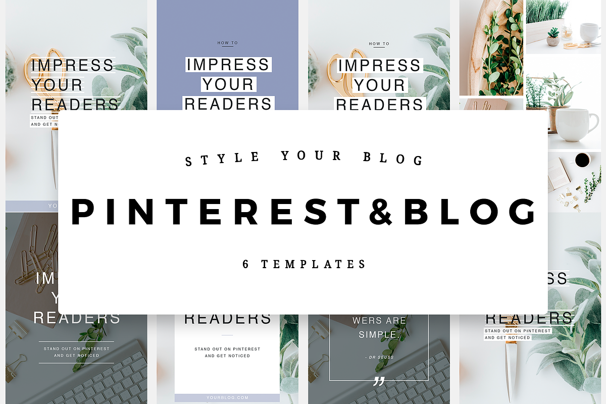 Pinterest & Blog in Pinterest Templates - product preview 8