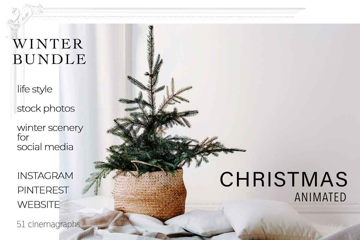 CHRISTMAS ANIMATED BUNDLE. 100+ in Instagram Templates - product preview 8