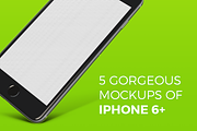 5 gorgeous mockups of iPhone 6+