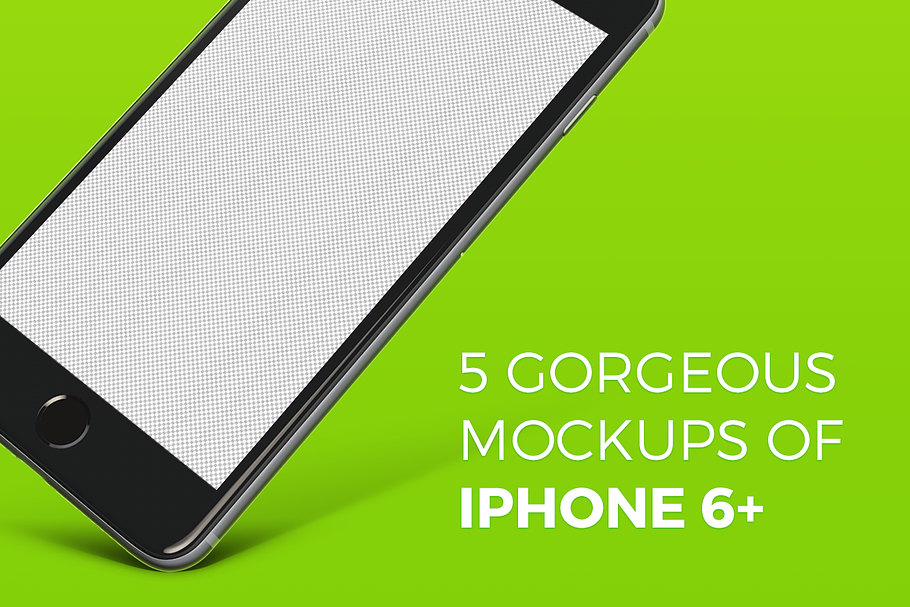 5 gorgeous mockups of iPhone 6+