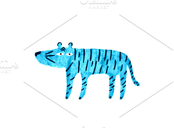 The hidden tiger Collection in Illustrations - product preview 5