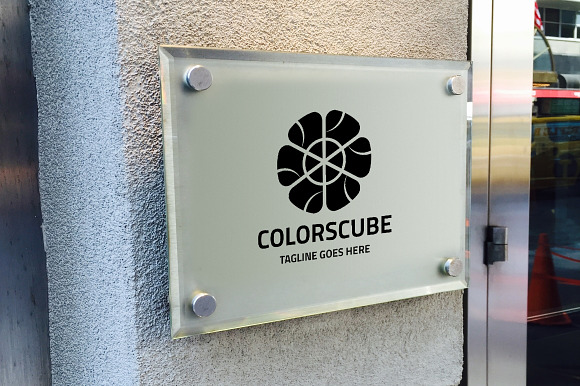 Colors Cube Logo in Logo Templates - product preview 3