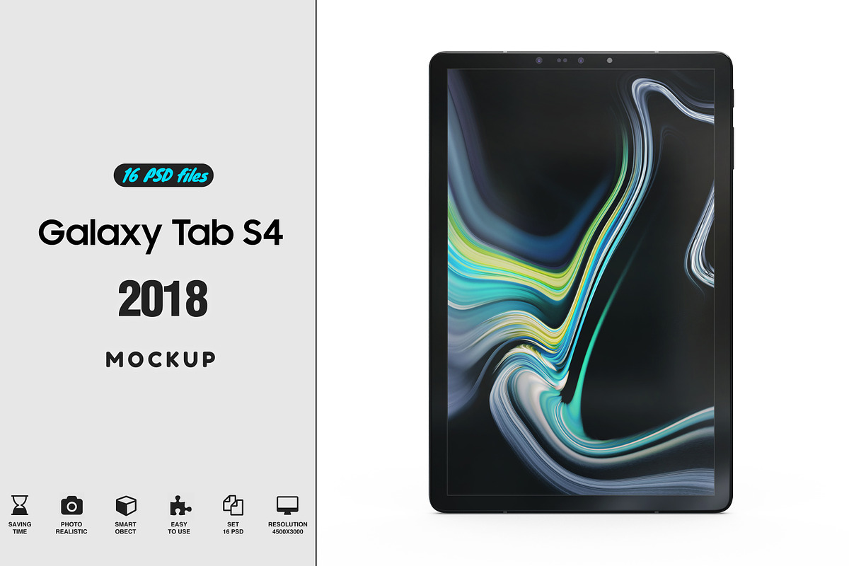 Samsung Galaxy s tab 4 Mockup in Mobile & Web Mockups - product preview 8