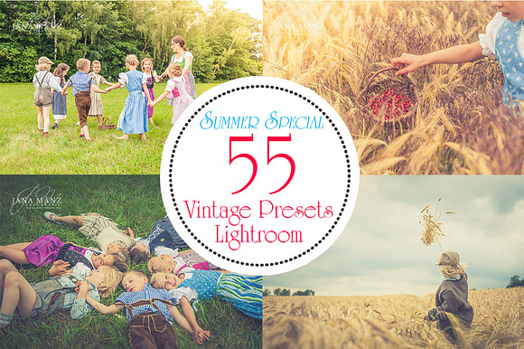 Spezial Bundle 55 LR Vintage Presets in Photoshop Plugins - product preview 1