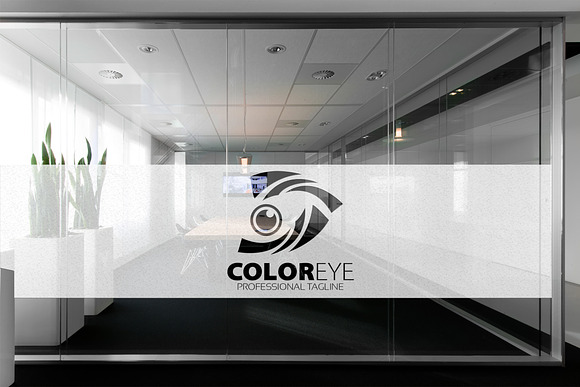 Color Eye Logo in Logo Templates - product preview 4
