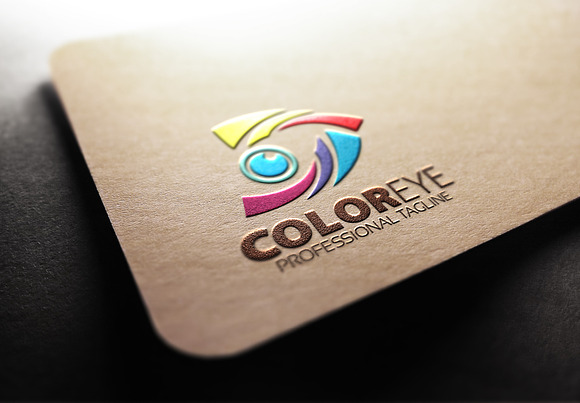 Color Eye Logo in Logo Templates - product preview 5