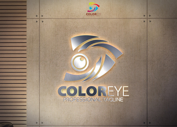 Color Eye Logo in Logo Templates - product preview 7