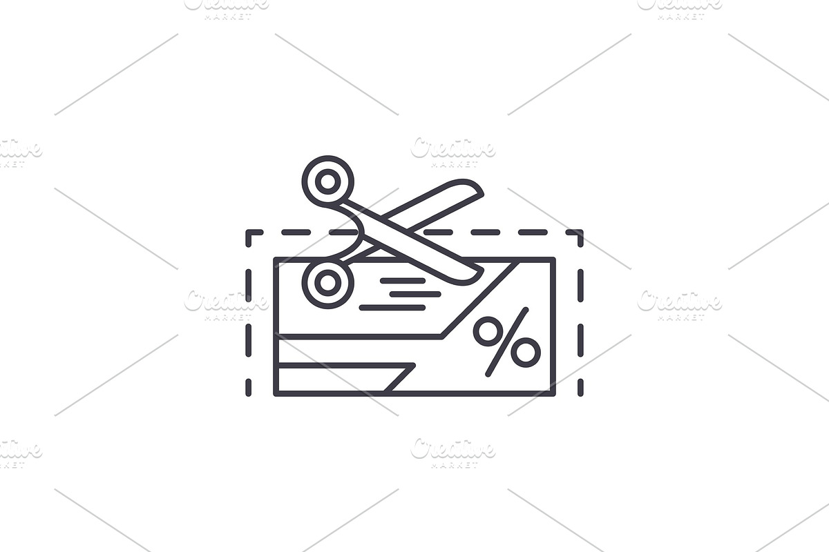 Loyalty program line icon concept in Illustrations - product preview 8