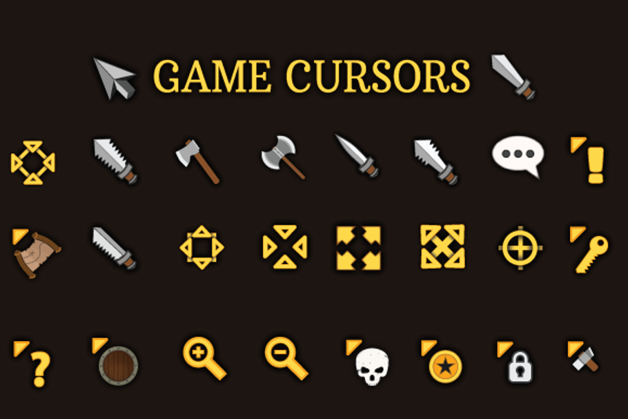 RPG Cursors in Objects - product preview 8