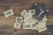 26 Vector Hand Lettering Stamps
