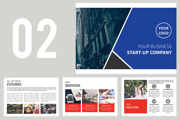 A5 Template Bundle in Brochure Templates - product preview 1