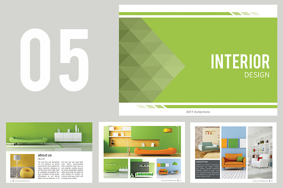 A5 Template Bundle in Brochure Templates - product preview 4