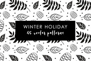 Winter Holiday Vector Pattern