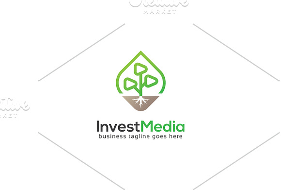Invest Media in Logo Templates - product preview 1