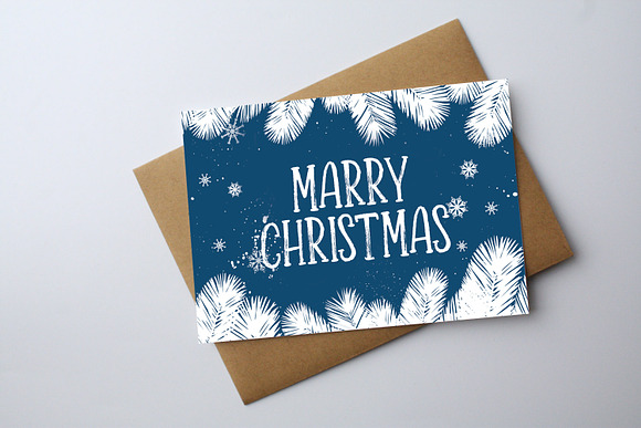8 Christmas Cards Bundle in Postcard Templates - product preview 12