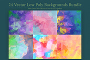 Abstract low poly Background
