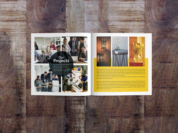 Creative Corporate Catalogue Design in Magazine Templates - product preview 9