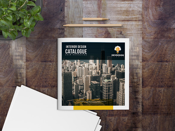 Creative Corporate Catalogue Design in Magazine Templates - product preview 10
