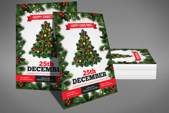 Christmas Celebration Flyer in Flyer Templates - product preview 1