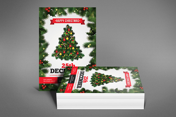 Christmas Celebration Flyer in Flyer Templates - product preview 3
