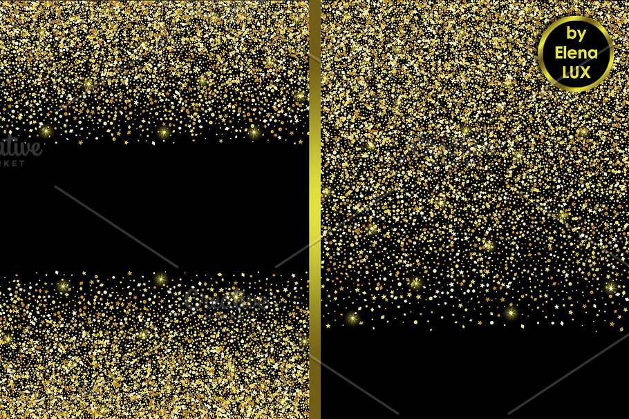 2 Glitter Seamless Borders in Patterns - product preview 8