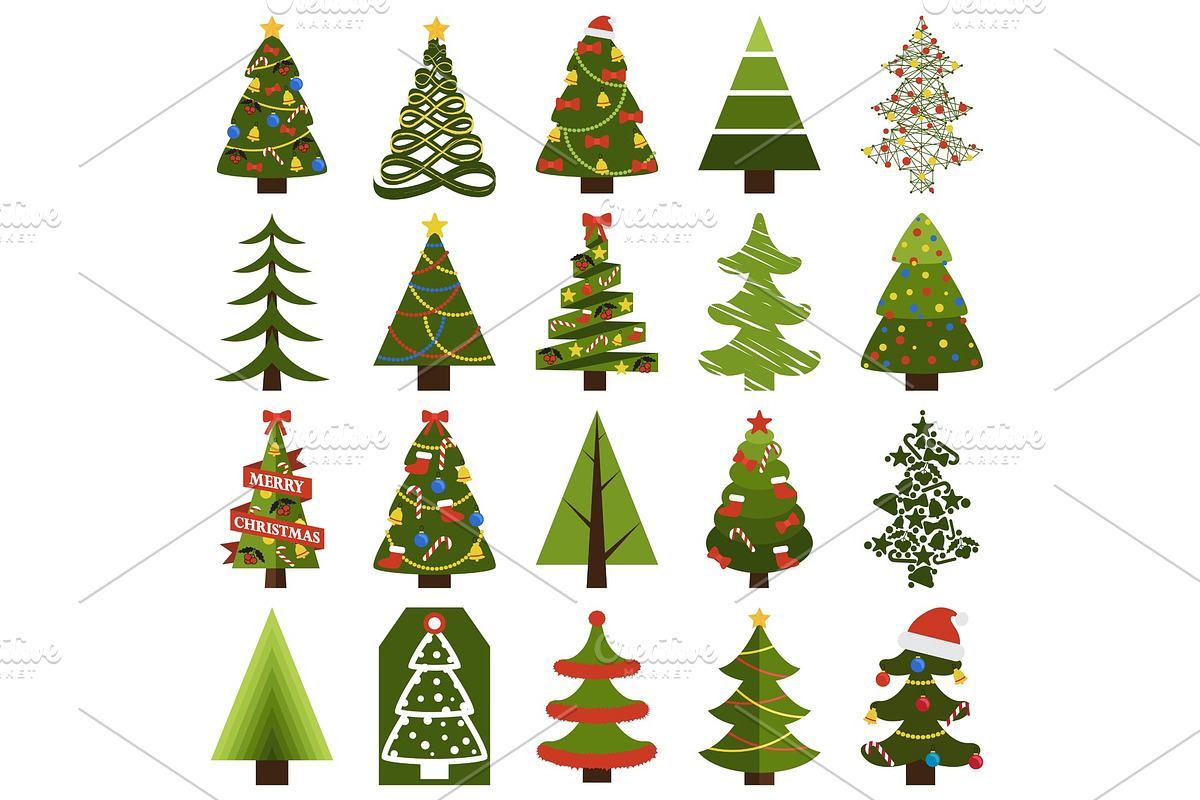 Christmas Trees in Natural Condition in Objects - product preview 8
