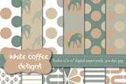 Fawn digital paper in neutral colors