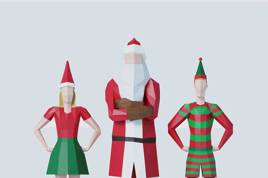 Santa & Helpers