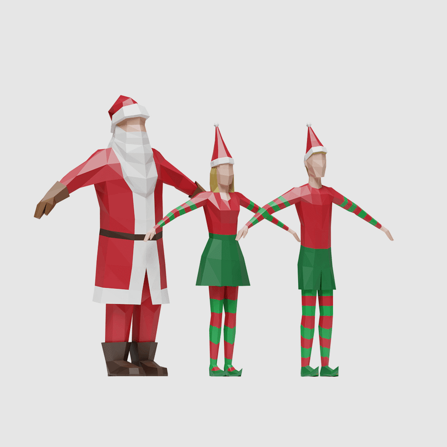 Santa & Helpers in Fantasy - product preview 5