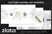 ZLATA Youtube Channel Art Banners