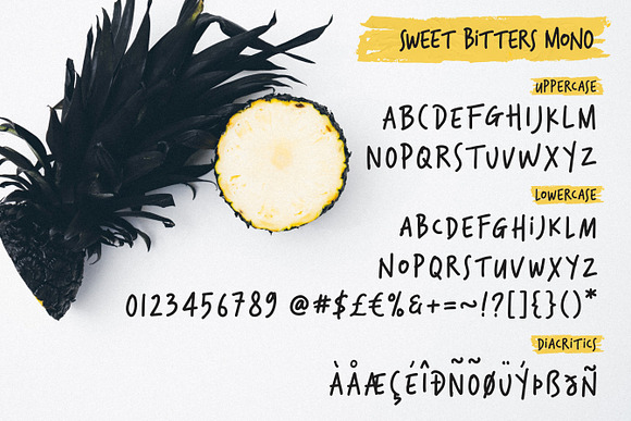 Sweet Bitters Fonts + EXTRAS! in Display Fonts - product preview 2