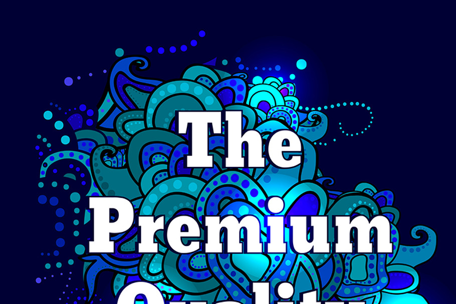 The Premium Quality label in Objects - product preview 8