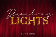 Broadway Lights | Duo Font.
