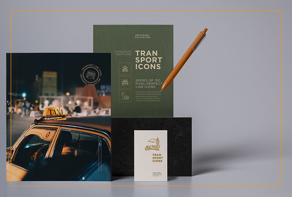 Transport Icons Set in Car Icons - product preview 4
